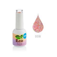 Гель-лак для ногтей E.co Nails Confetti №08, 10мл.