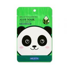МЛТ Маска тканевая  с экстрактом алоэ MILATTE FASHIONY ALOE Mask SHEET (Renewal)  21гр.