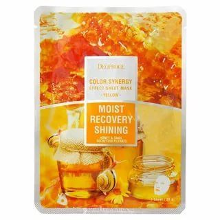 ДП SHEET Маска тканевая на основе фильтрата улитки и мёда Color Synergy Effect Sheet Mask Pink