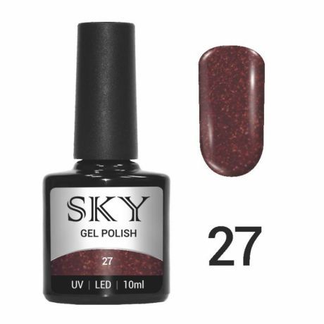 №027 Гель-лак 3-х фазный SKY  GC 10мл