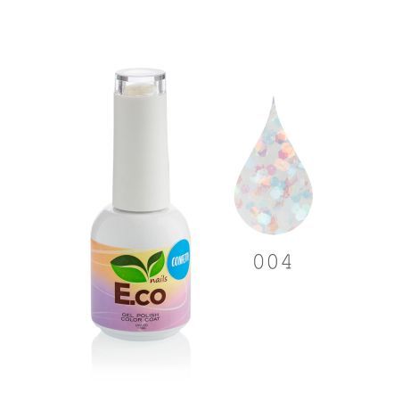 Гель-лак для ногтей E.co Nails Confetti №04, 10мл.