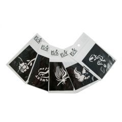 Трафареты для боди-арт IRISK 10x7см (в ассорт.)