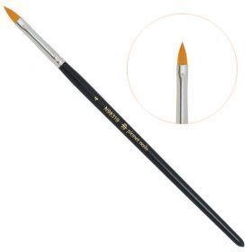 Кисть Planet Nails гелевая "язык" №4 (98319.4)